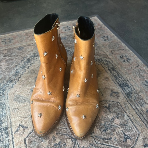 Zadig & Voltaire women’s star studded Tyler booties - Picture 3 of 12